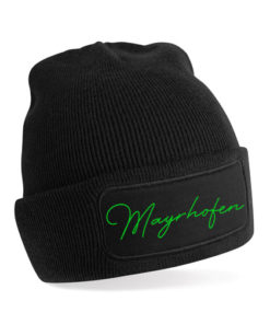 Mayrhofen Mütze schwarz