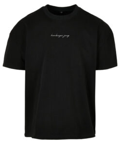 Hamburger Jung T-Shirt schwarz mit weißem Druck